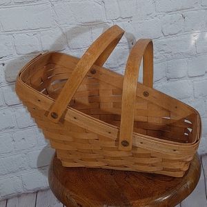 Longaberger Double Swing Handle Basket 1993